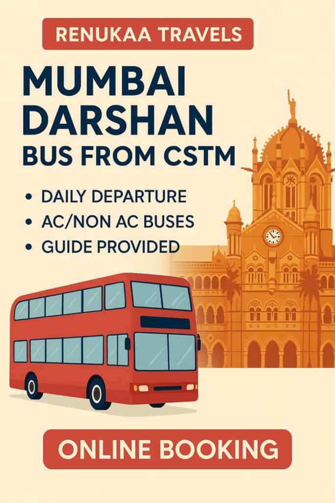 Mumbai Darshan bus from CSMT