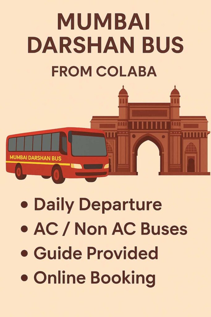 Mumbai Darshan bus from Colaba